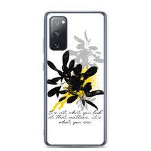 Samsung Galaxy S20 FE It's What You See Samsung Case by Design Express