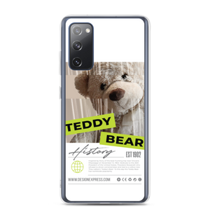 Samsung Galaxy S20 FE Teddy Bear Hystory Samsung Case by Design Express