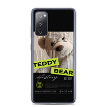 Samsung Galaxy S20 FE Teddy Bear Hystory Samsung Case Black by Design Express