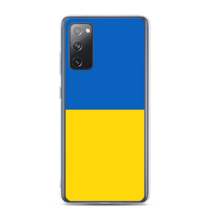 Samsung Galaxy S20 FE Ukraine Flag (Support Ukraine) Samsung Case by Design Express