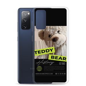 Teddy Bear Hystory Samsung Case Black by Design Express