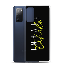 Inhale Exhale Clear Case for Samsung®