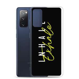 Inhale Exhale Clear Case for Samsung®