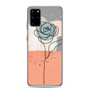 Samsung Galaxy S20 Plus Soft Flower Line Samsung Case by Design Express