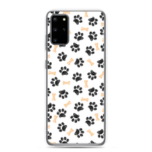 Samsung Galaxy S20 Plus Dog Paws and Bones Pattern Samsung Case by Design Express