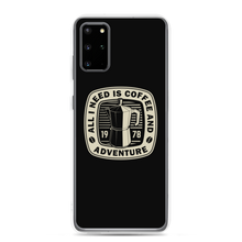 Samsung Galaxy S20 Plus All I Need Is Coffee And Adventure Samsung Case by Design Express