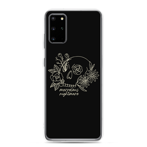 Samsung Galaxy S20 Plus Marvelous Nightmare Flower Skull Samsung Case by Design Express