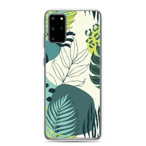 Samsung Galaxy S20 Plus Fresh Tropical Leaf Pattern Samsung Case by Design Express