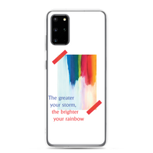 Samsung Galaxy S20 Plus Rainbow Samsung Case White by Design Express
