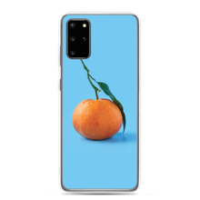 Samsung Galaxy S20 Plus Orange on Blue Samsung Case by Design Express