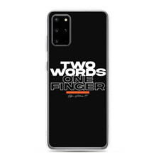 Samsung Galaxy S20 Plus Two Words One Finger Samsung Case by Design Express