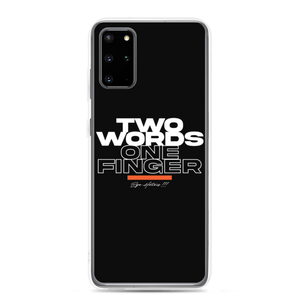 Samsung Galaxy S20 Plus Two Words One Finger Samsung Case by Design Express