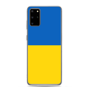 Samsung Galaxy S20 Plus Ukraine Flag (Support Ukraine) Samsung Case by Design Express