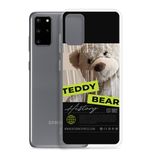 Teddy Bear Hystory Samsung Case Black by Design Express