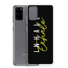 Inhale Exhale Clear Case for Samsung®