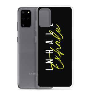 Inhale Exhale Clear Case for Samsung®