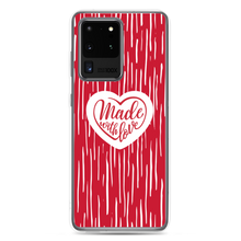 Samsung Galaxy S20 Ultra Made With Love (Heart) Samsung Case by Design Express