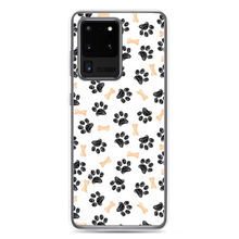 Samsung Galaxy S20 Ultra Dog Paws and Bones Pattern Samsung Case by Design Express