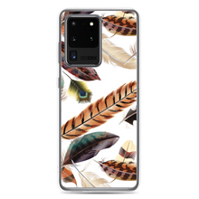 Samsung Galaxy S20 Ultra Feathers Pattern Samsung Case by Design Express