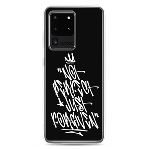 Samsung Galaxy S20 Ultra Not Perfect Just Forgiven Graffiti (motivation) Samsung Case by Design Express