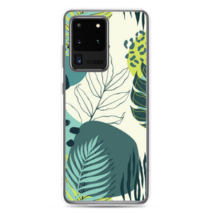 Samsung Galaxy S20 Ultra Fresh Tropical Leaf Pattern Samsung Case by Design Express