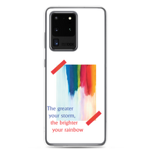 Samsung Galaxy S20 Ultra Rainbow Samsung Case White by Design Express