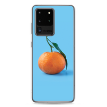 Samsung Galaxy S20 Ultra Orange on Blue Samsung Case by Design Express