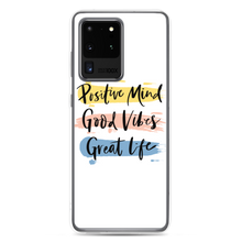 Samsung Galaxy S20 Ultra Positive Mind, Good Vibes, Great Life Samsung Case by Design Express