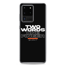 Samsung Galaxy S20 Ultra Two Words One Finger Samsung Case by Design Express