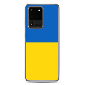 Samsung Galaxy S20 Ultra Ukraine Flag (Support Ukraine) Samsung Case by Design Express