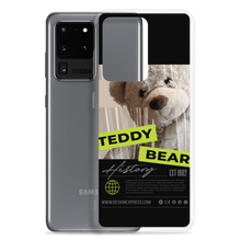 Teddy Bear Hystory Samsung Case Black by Design Express