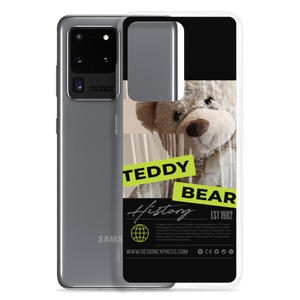 Teddy Bear Hystory Samsung Case Black by Design Express