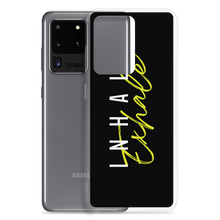 Inhale Exhale Clear Case for Samsung®