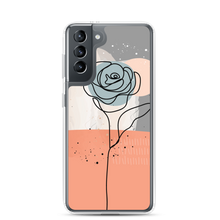 Samsung Galaxy S21 Soft Flower Line Samsung Case by Design Express