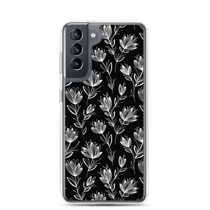 Samsung Galaxy S21 Leaf Line Pattern Samsung Case by Design Express