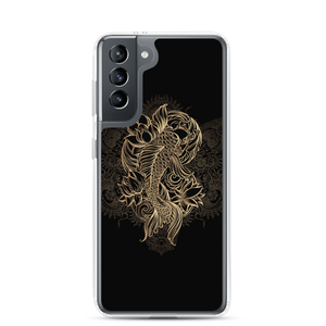 Samsung Galaxy S21 Gold Koi Fish Samsung Case by Design Express