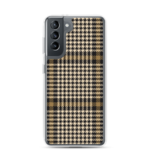 Samsung Galaxy S21 Herringbone Glen Plaid Pattern Samsung Case by Design Express