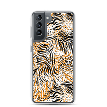 Samsung Galaxy S21 Tiger Seamless Pattern Samsung Case by Design Express