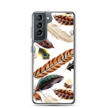 Samsung Galaxy S21 Feathers Pattern Samsung Case by Design Express