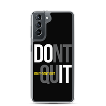 Samsung Galaxy S21 Do It, Don't Quit (Motivation) Samsung Case by Design Express