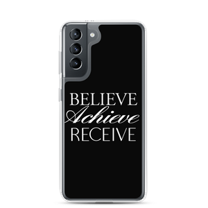 Samsung Galaxy S21 Believe Achieve Receieve Samsung Case by Design Express