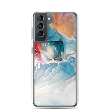 Samsung Galaxy S21 Colorful Marble Liquid ink Art Full Print Samsung Case by Design Express