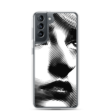 Samsung Galaxy S21 Face Art Black & White Samsung Case by Design Express