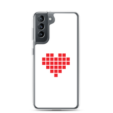 Samsung Galaxy S21 I Heart U Pixel Samsung Case by Design Express