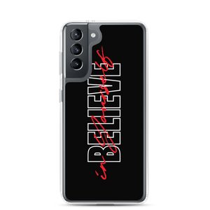Samsung Galaxy S21 Believe in yourself Typography Samsung Case by Design Express