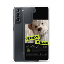 Teddy Bear Hystory Samsung Case Black by Design Express