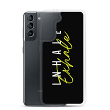 Inhale Exhale Clear Case for Samsung®