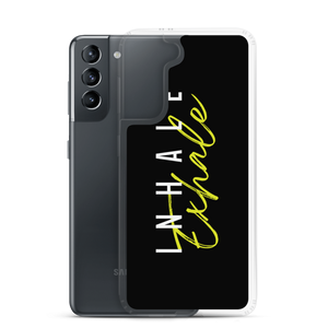 Inhale Exhale Clear Case for Samsung®