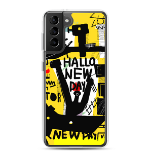 Samsung Galaxy S21 Plus Basquiat Style Samsung Case by Design Express