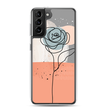 Samsung Galaxy S21 Plus Soft Flower Line Samsung Case by Design Express